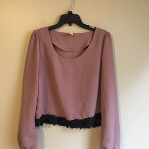 K by Kinnucan's large long sleeved top
